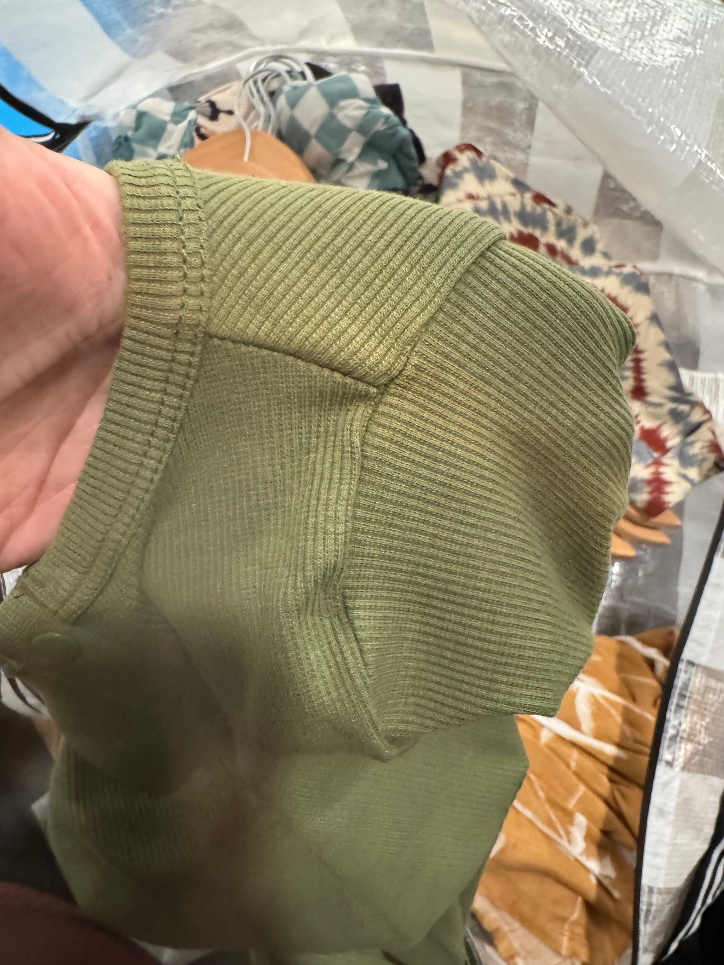 Organic Cotton Romper | Olive