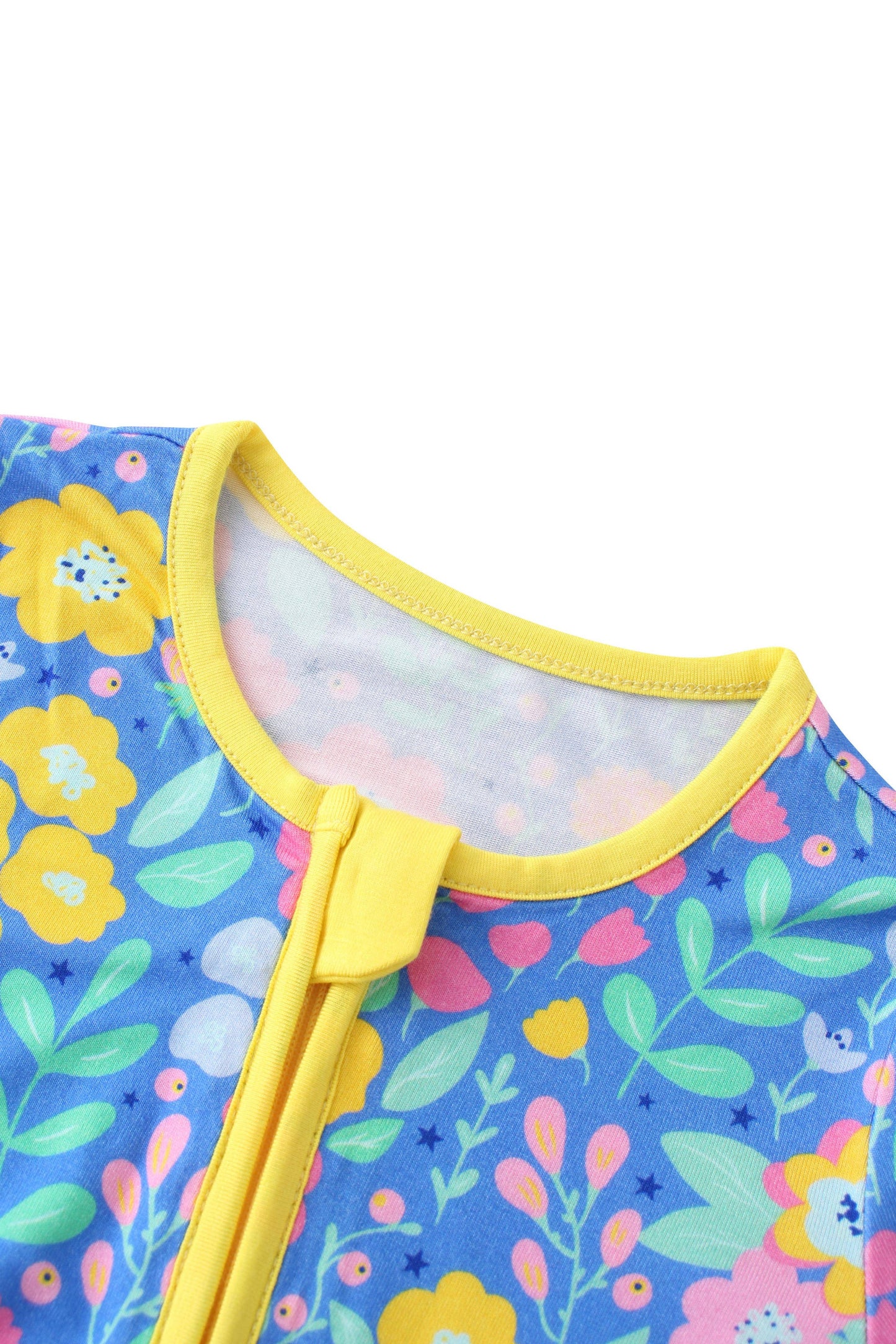 Bamboo Convertible Zippy Romper | Sunny Blooms