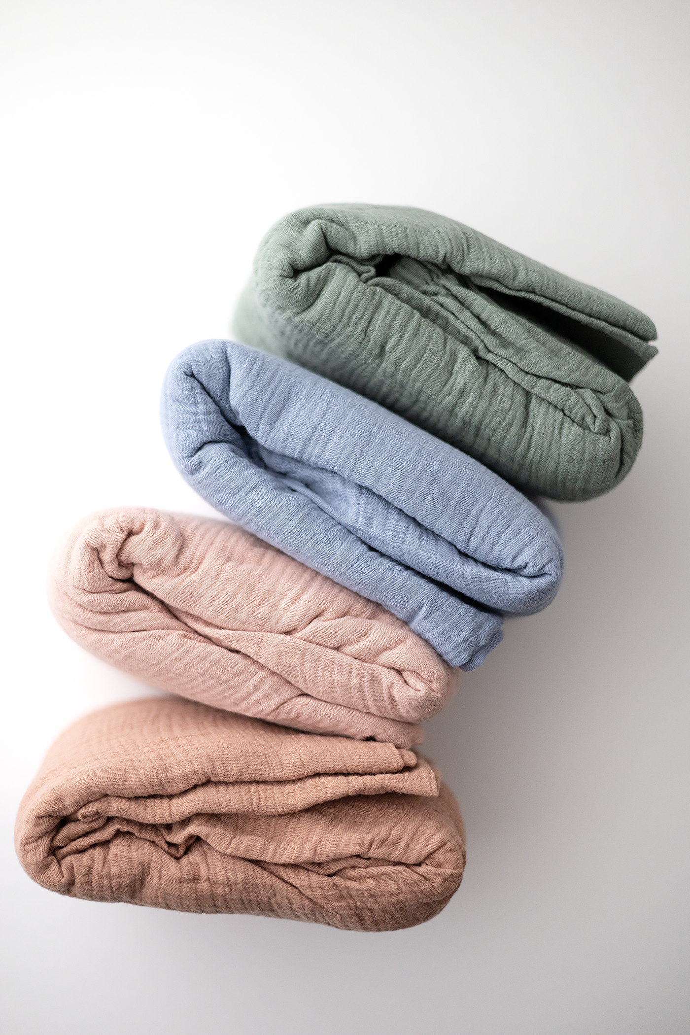 Organic Cotton Fitted Crib Sheet | Sage