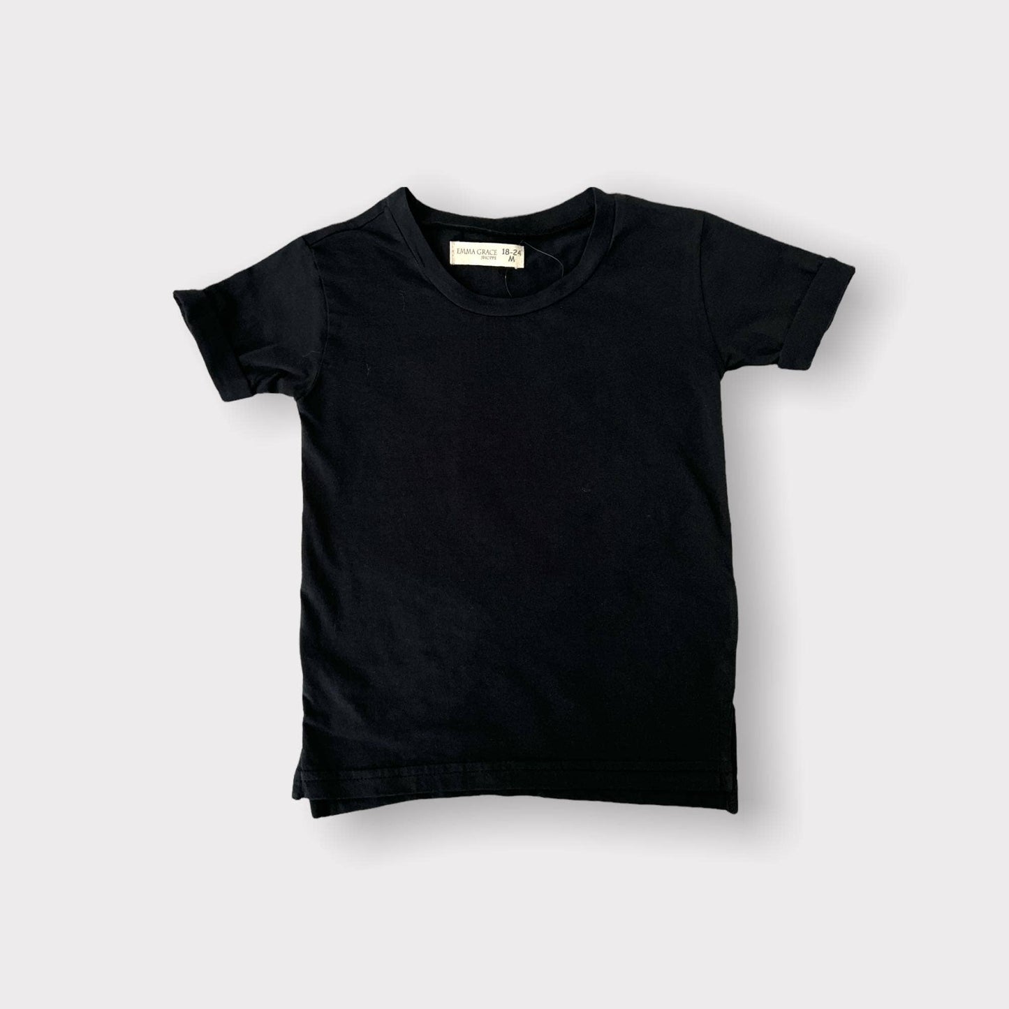 Organic Basic Tee - Jet Black