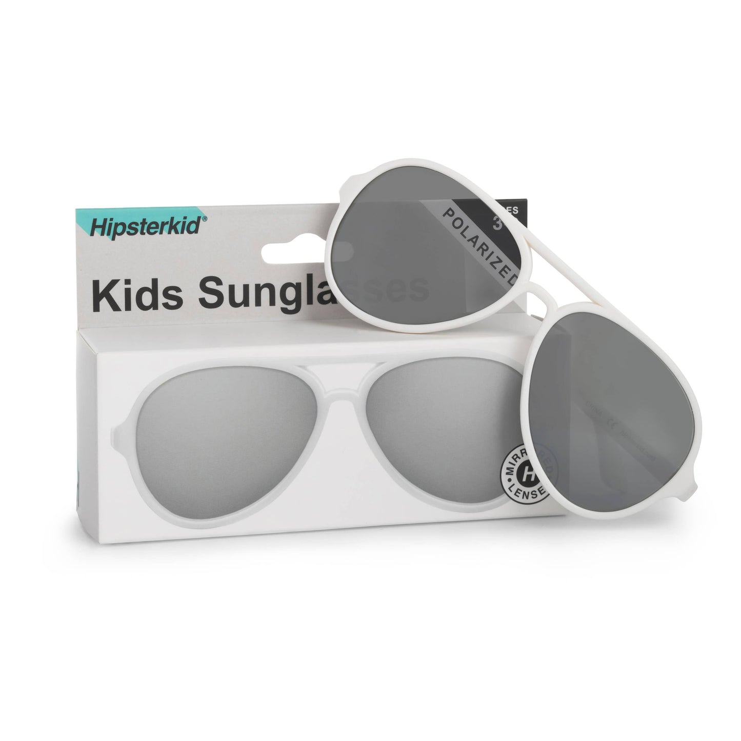 Toddler Sunglasses – White | 3-6 years
