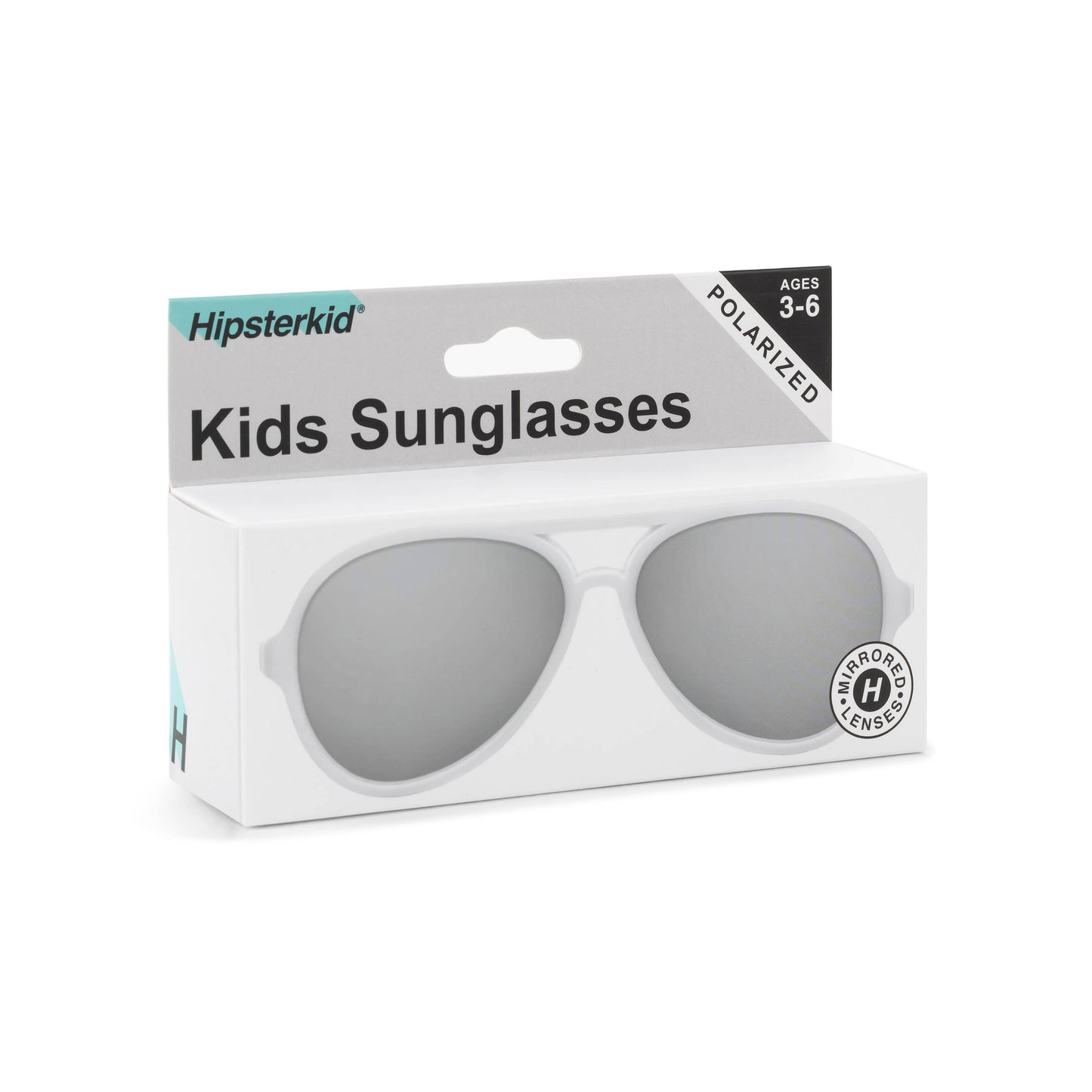 Toddler Sunglasses – White | 3-6 years
