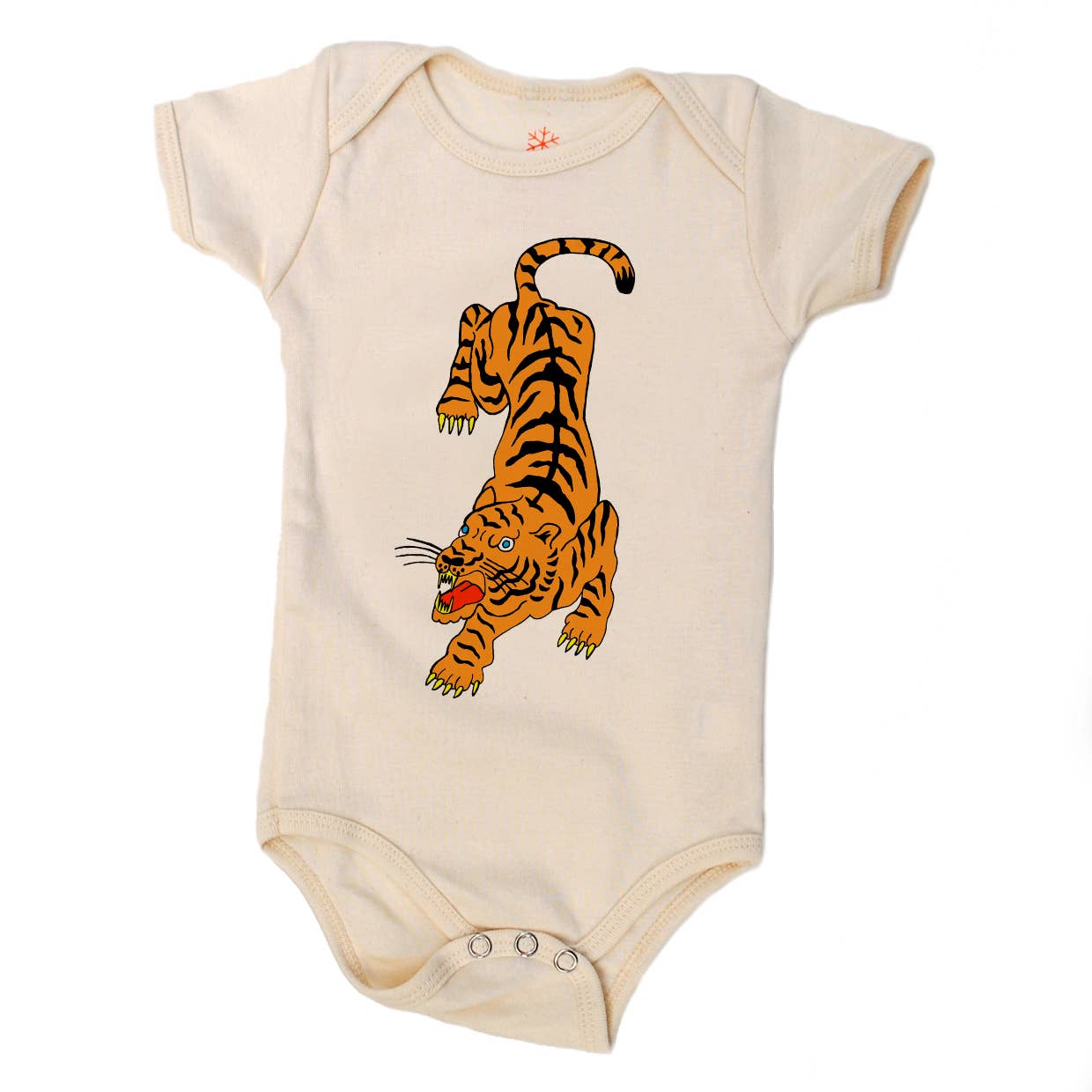 Baby Organic Baby Onesie - Tiger