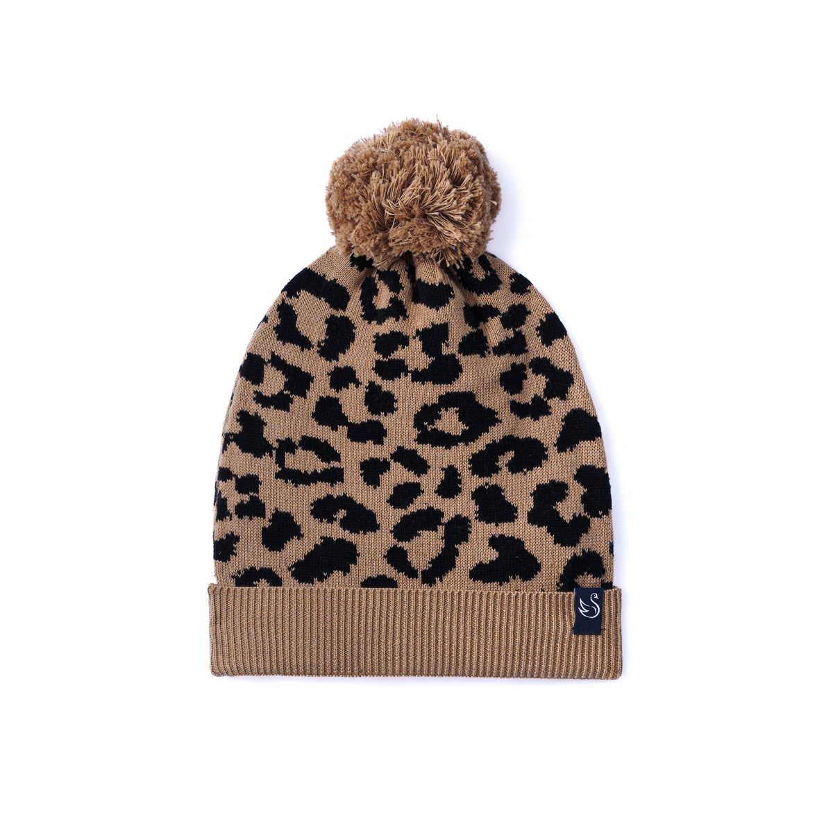 Leopard Baby Beanie 100% Cotton