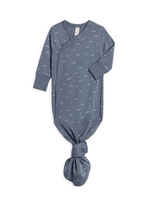 Indy Kimono Gown - Tridot Denim/Mist