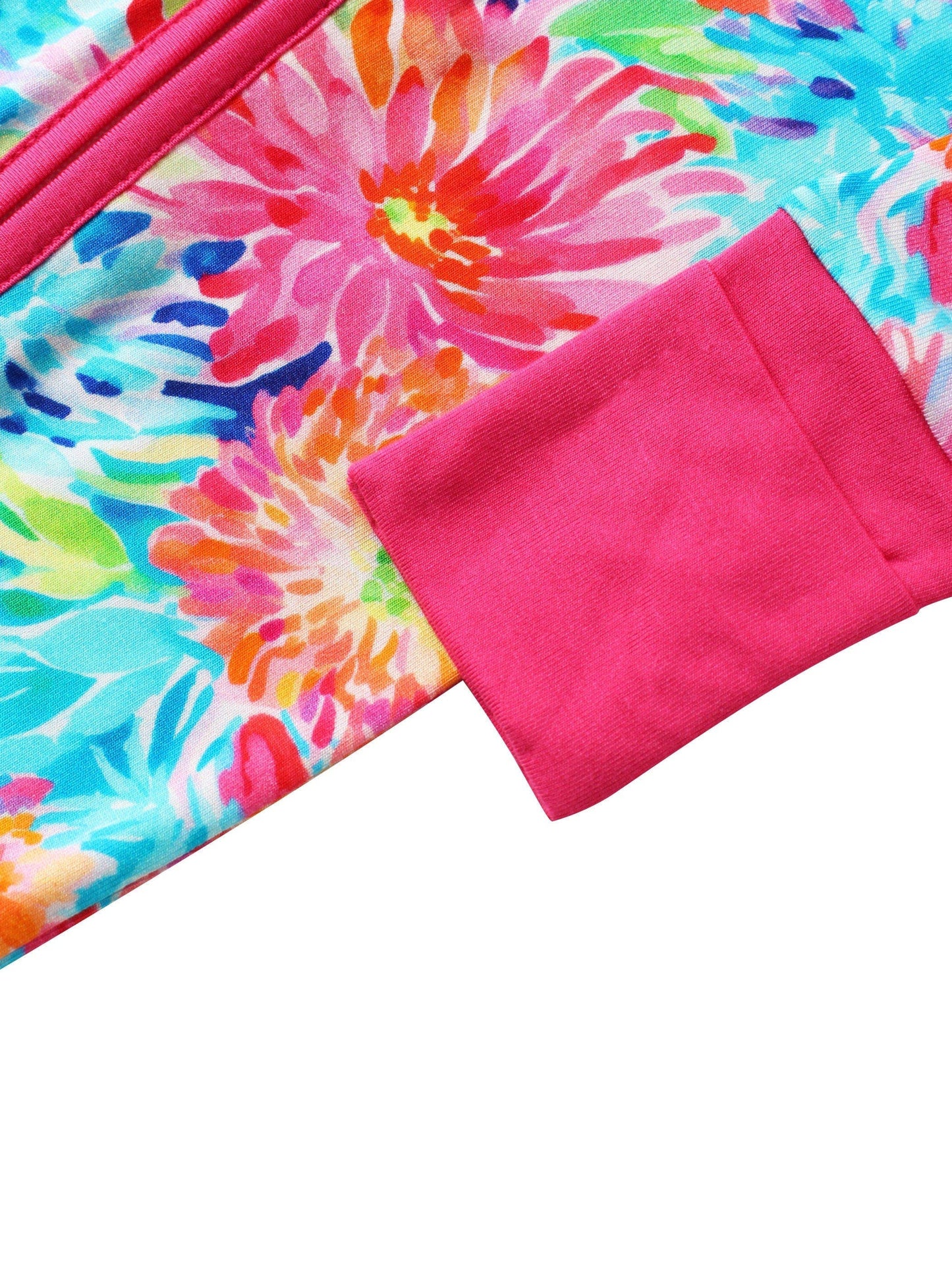 Bamboo Convertible Zippy Romper | Coral Garden