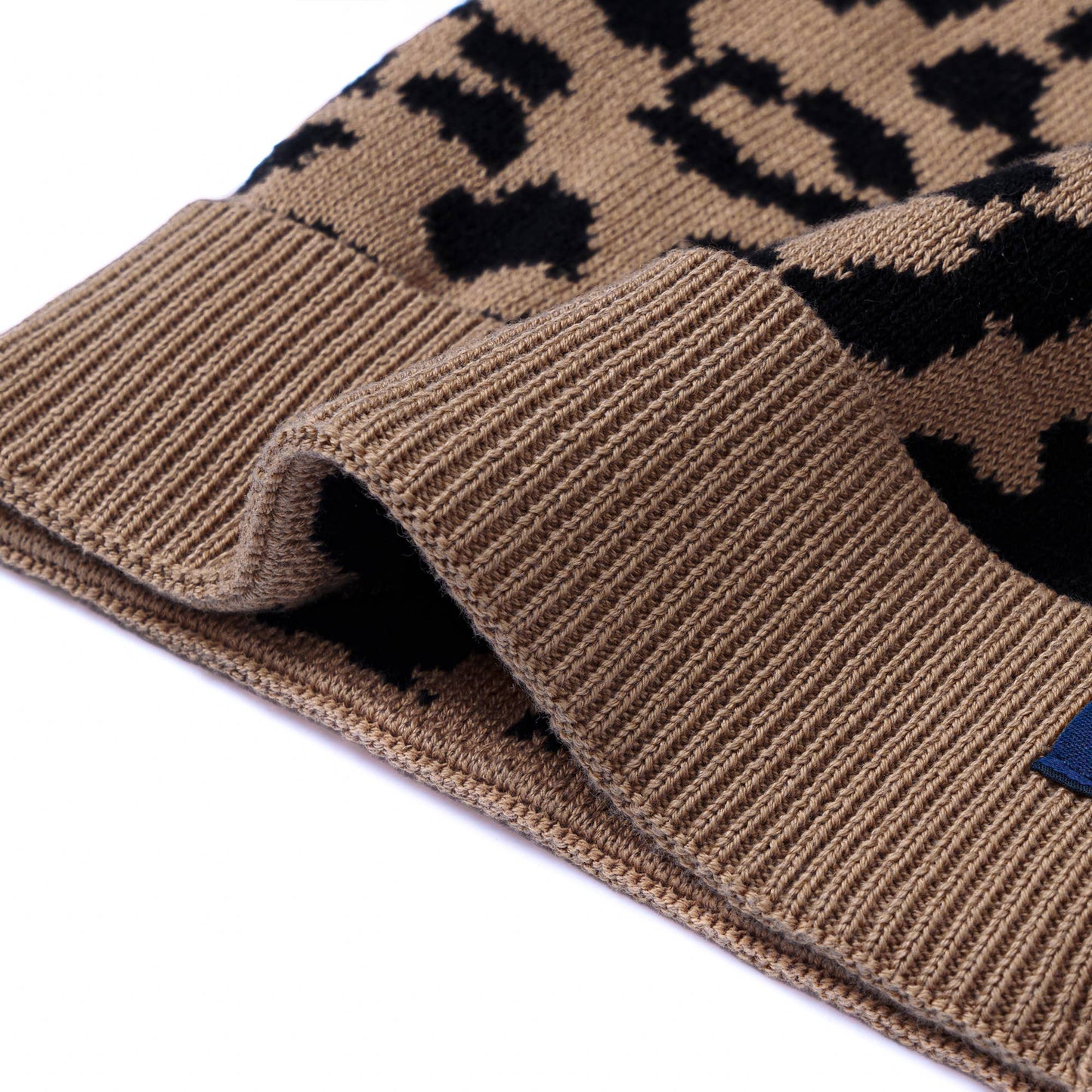 Leopard Baby Beanie 100% Cotton