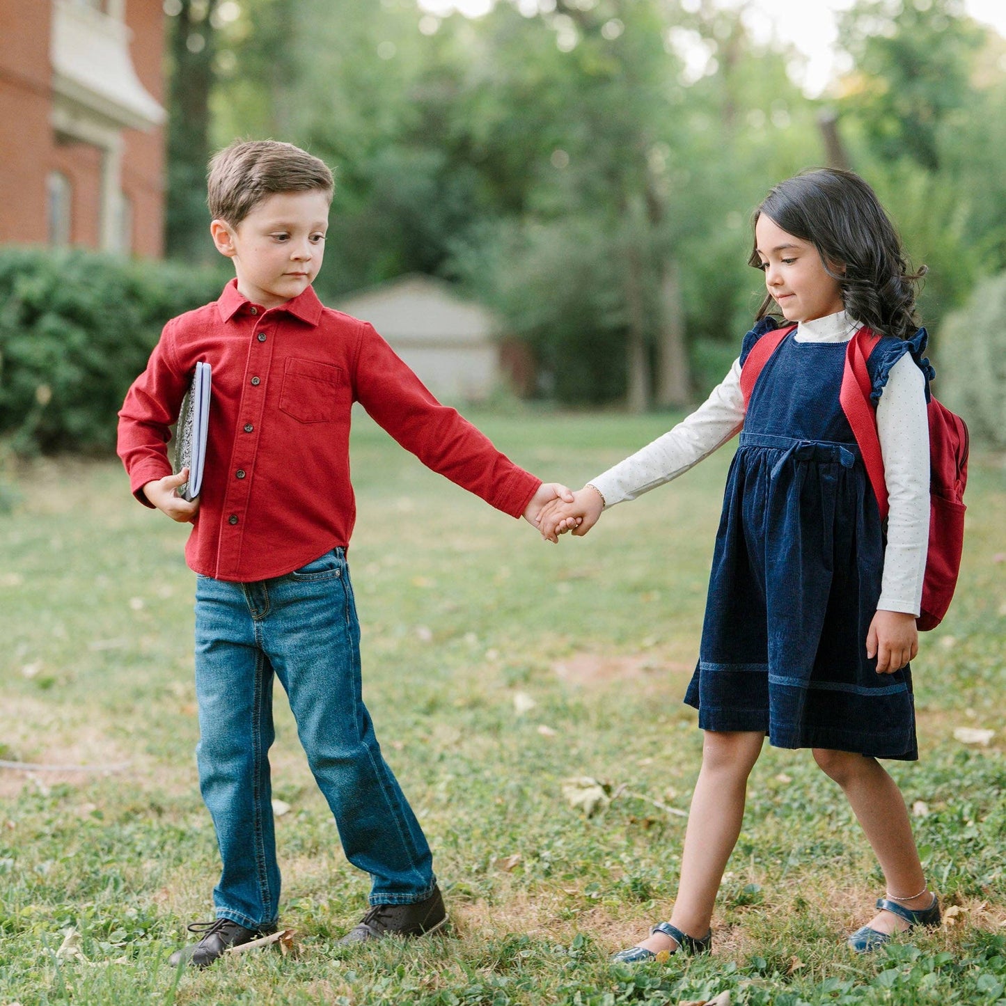 Organic Flutter Jumper Dress
