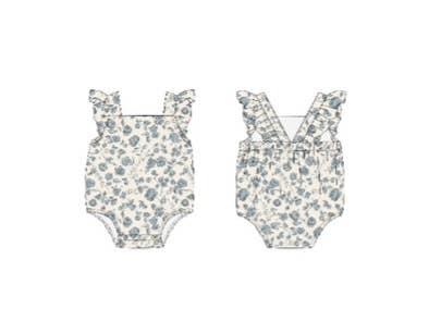 Bamboo Bubble Romper | Vintage Floral