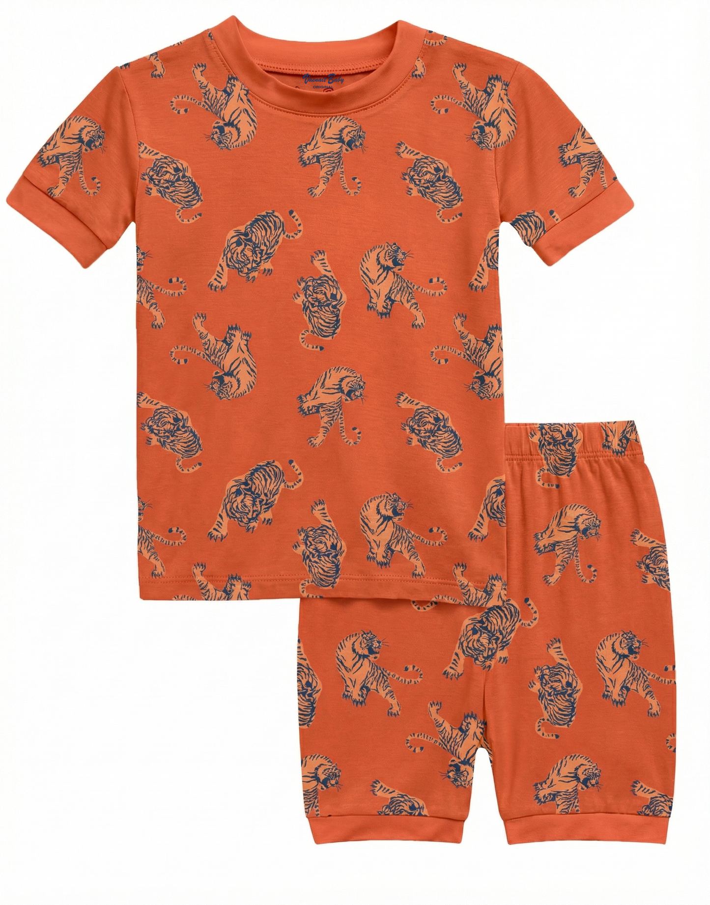 Bamboo Short Sleeve PJs | Tiger
