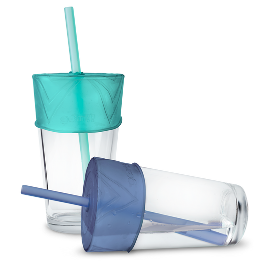 Silicone Lid + Straw 2 Pack