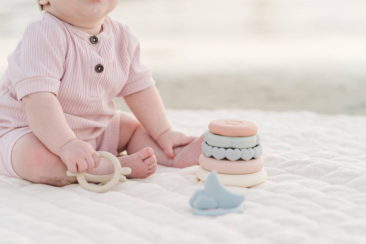 Stacking Teething Ring Toy