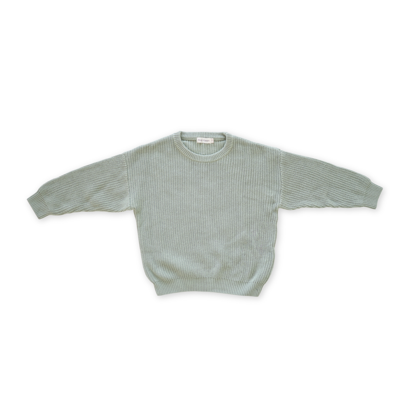 Chunky Knit Oversized Sweater | Sage