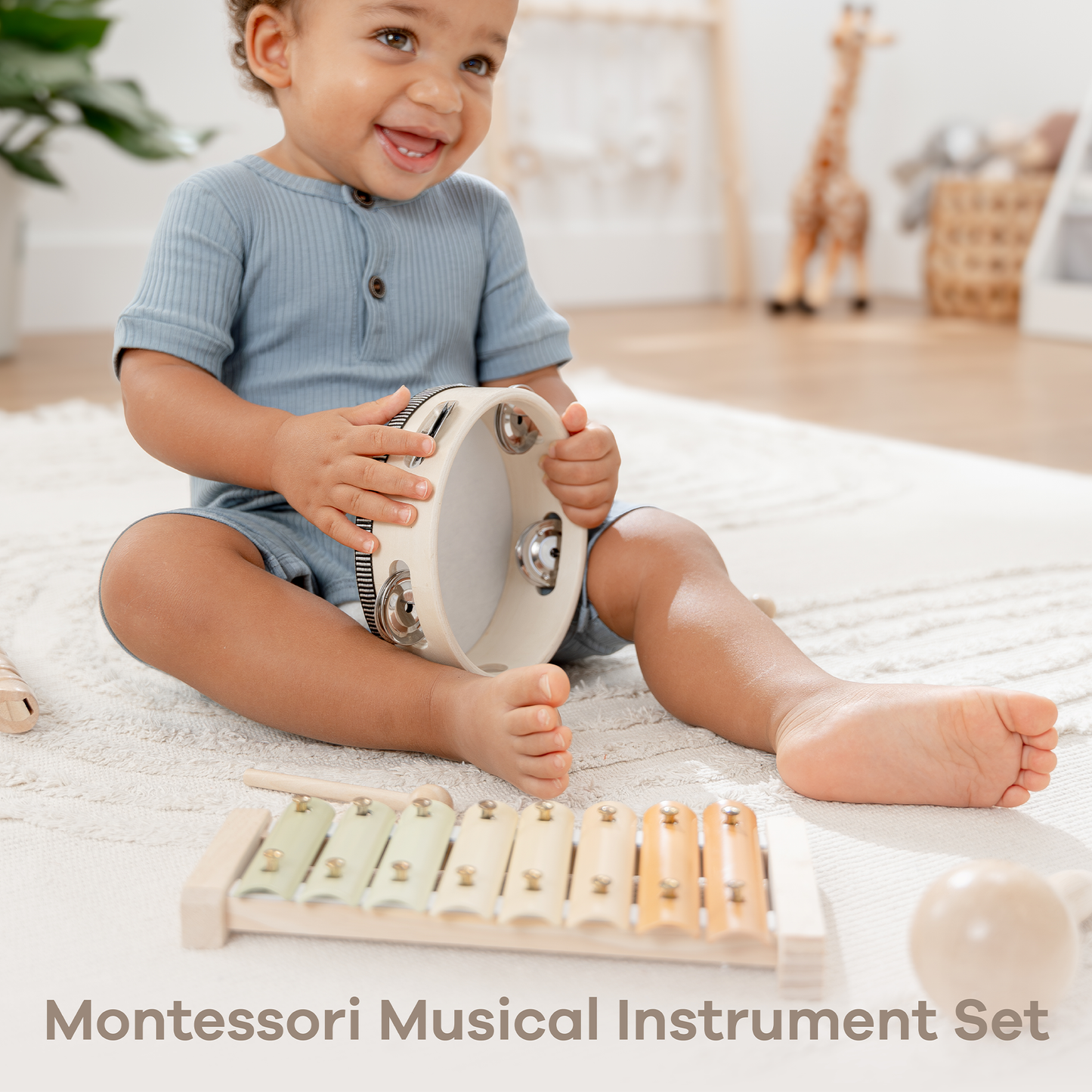 4-Piece Musical Instruments for Toddlers