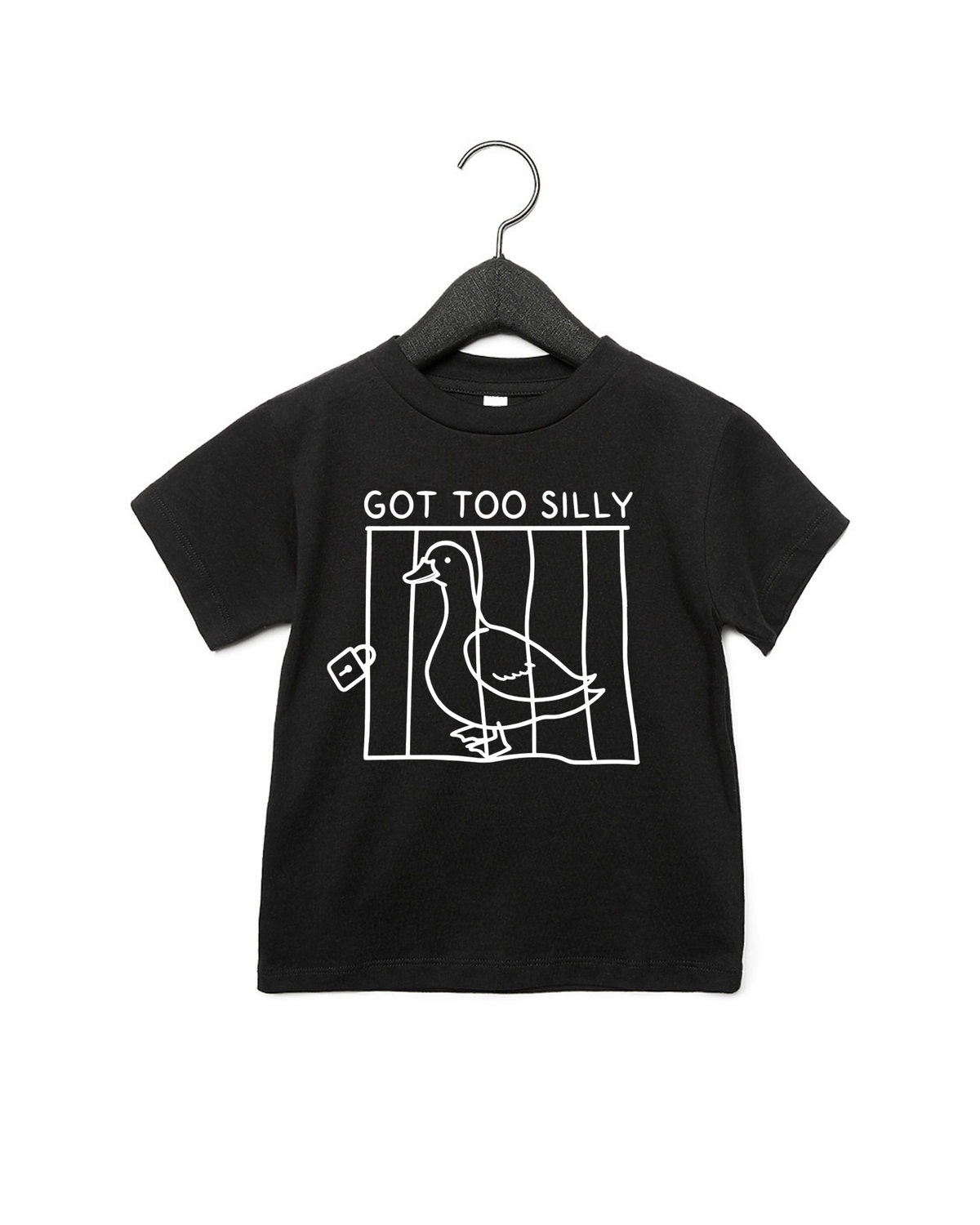 100% Cotton Got Too Silly Kids Tee