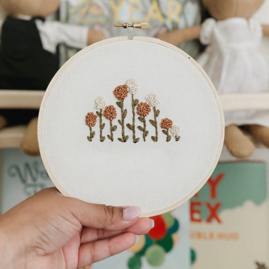 Floral Embroidery Hoop