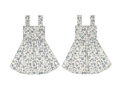 Bamboo Twirl Dress | Vintage Floral