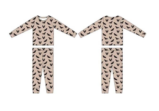 Bats | Bamboo Two Piece Pajamas