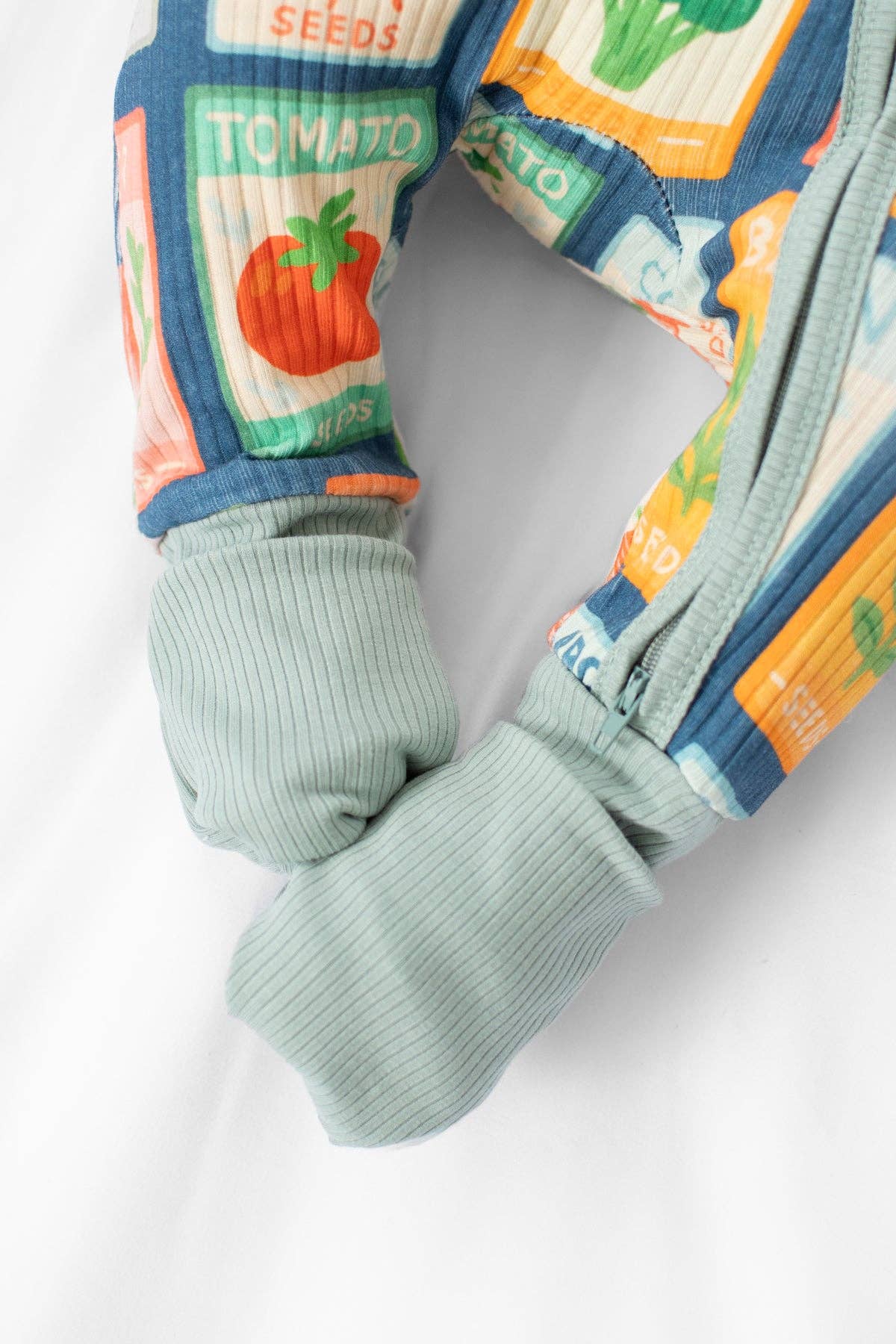 Cotton Ribbed Zippy | Garden Seed