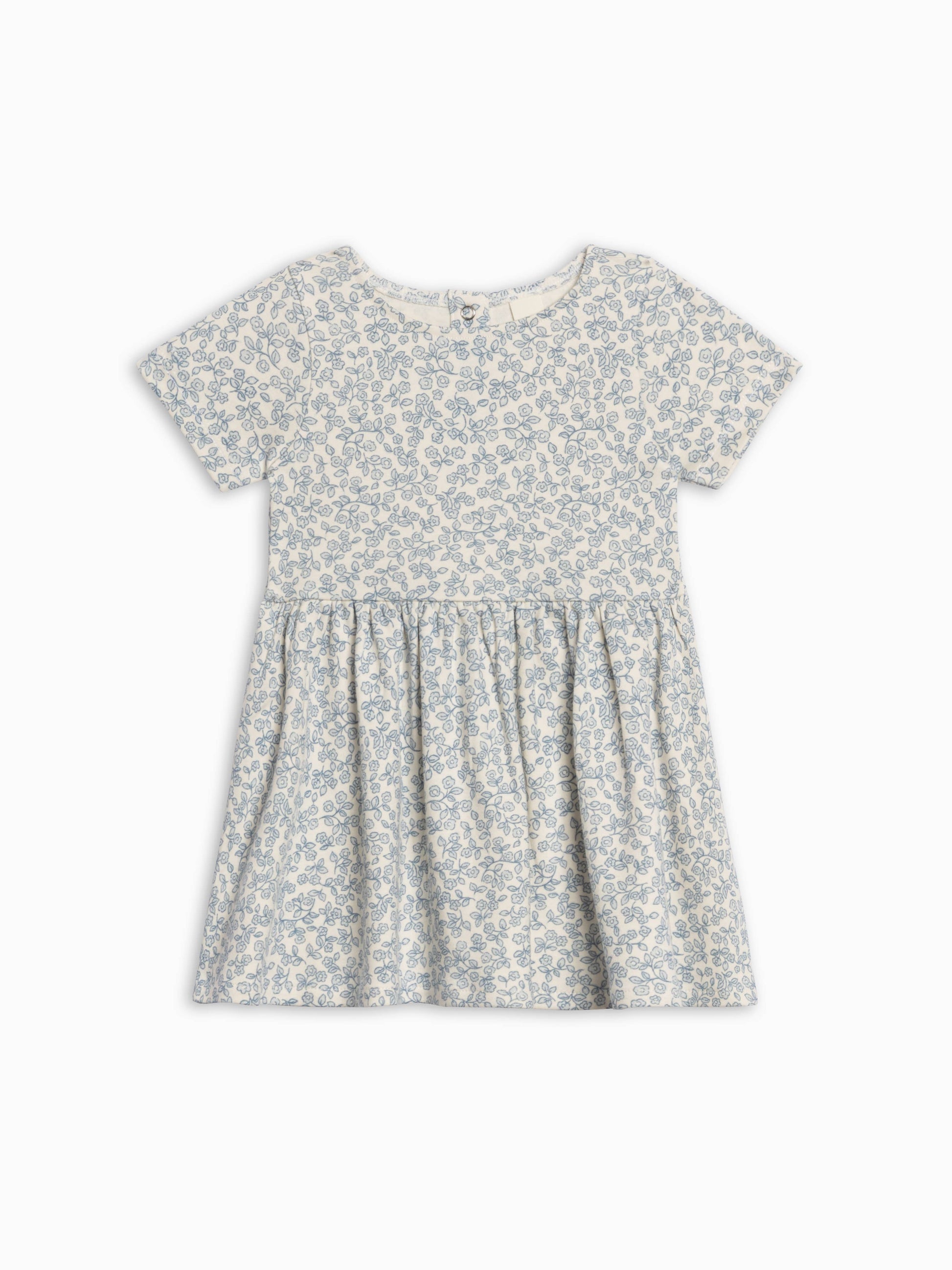 Organic Cotton Short Sleeve Swing Dress