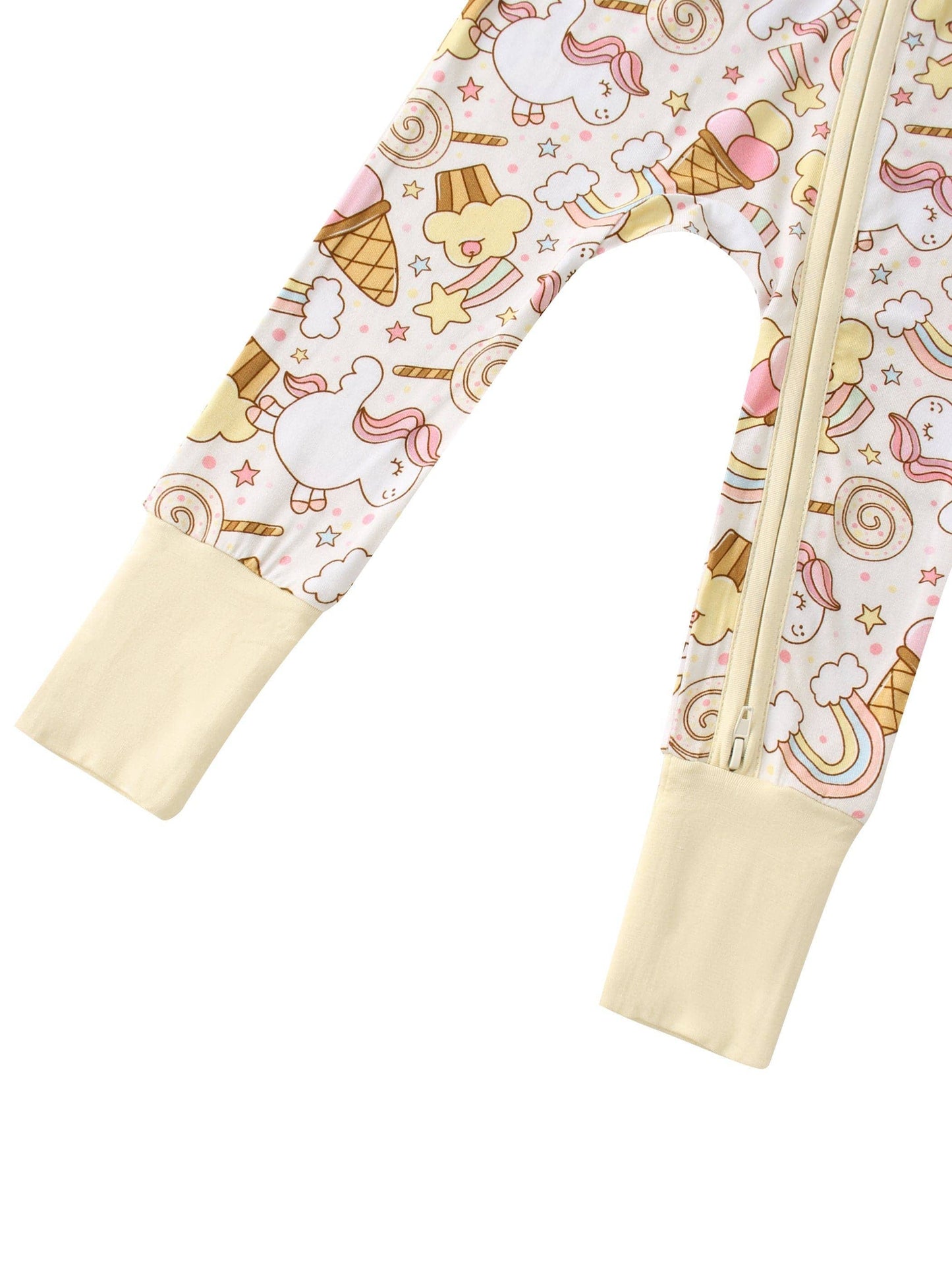 Bamboo Convertible Zippy Romper | Sweet Treats