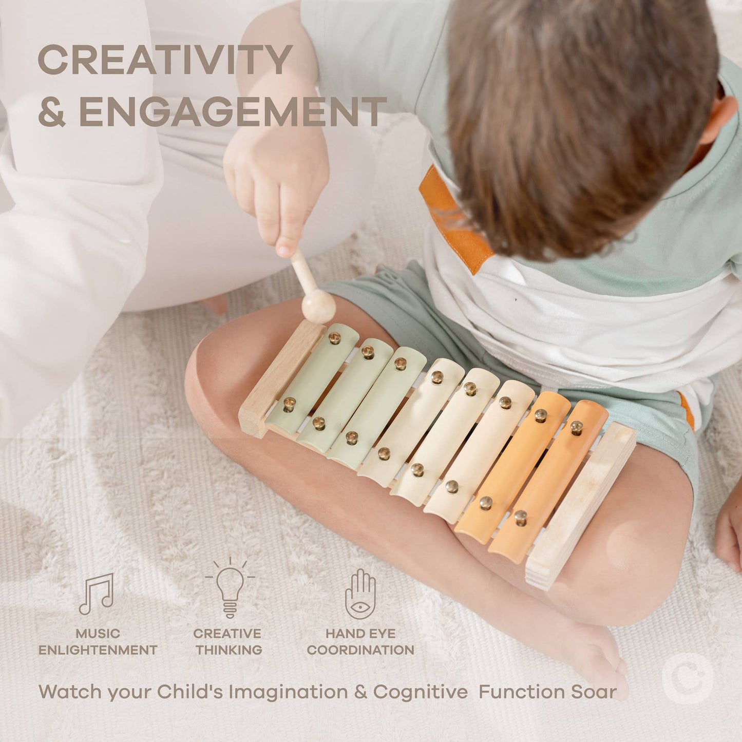 Xylophone for Kids, Percussion Instrument for Toddlers