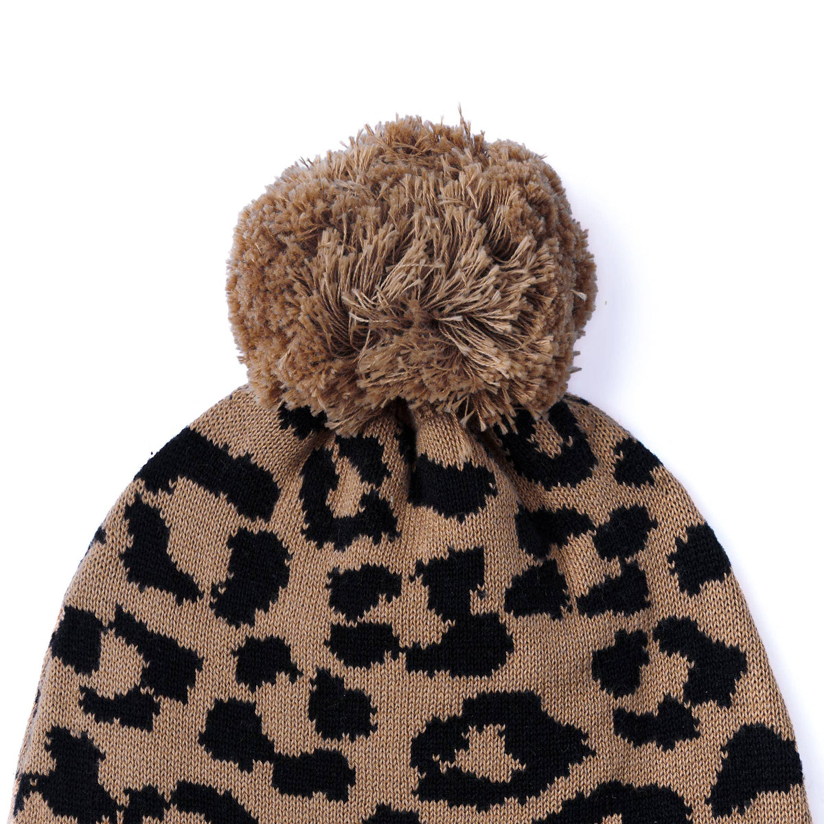 Leopard Baby Beanie 100% Cotton
